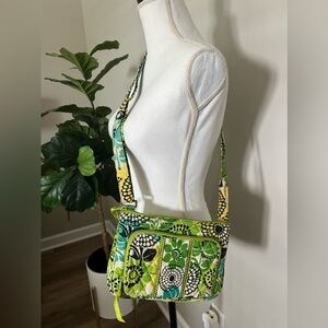Vera Bradley Crossbody Limes Up Pattern